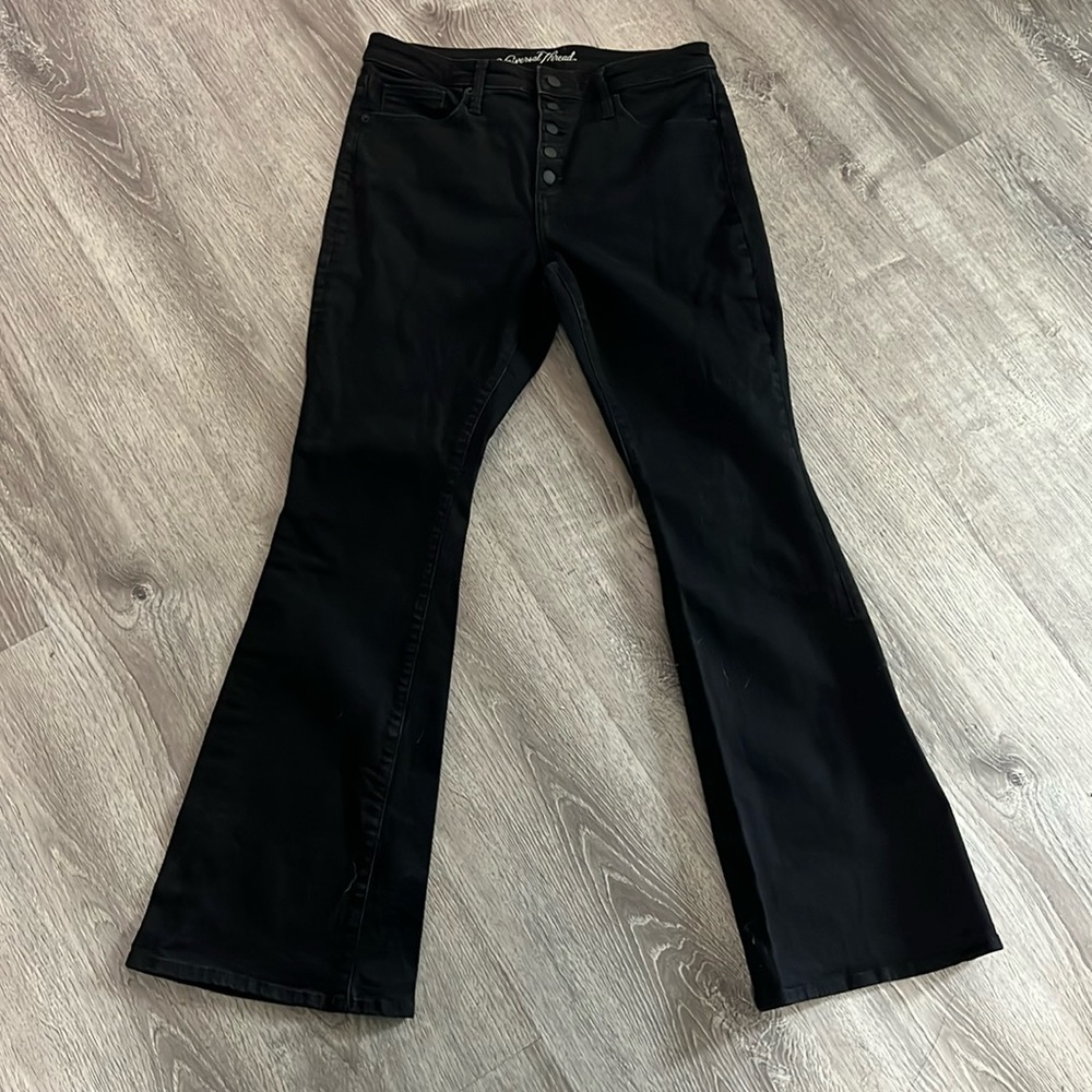 Universal Thread High Rise Flare Button Fly Jeans. - image 1